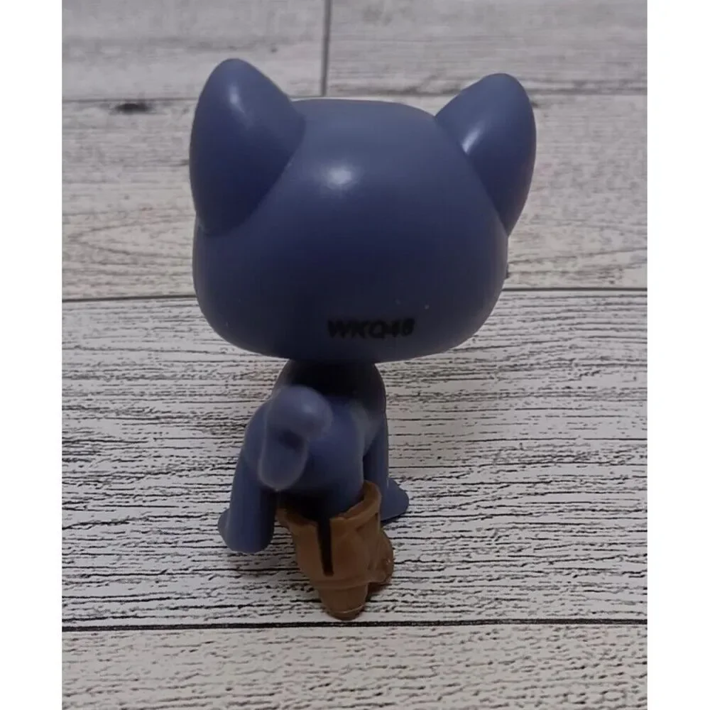 Boxy Girls Pets Mini Purple Cat 1 1/2
